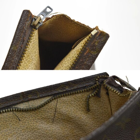 LOUIS VUITTON Poche Toilette 26 Clutch Pouch Bag Monogram Leather M47542 08KB051 - Picture 8 of 14